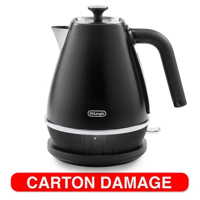 $149 • Buy Delonghi Distinta Moments Swivel Base Home Kitchen Kettle Sunset Black 1.7L 