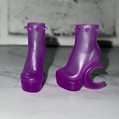 Monster High G3 Clawdeen Wolf Faboolous Pets Purple Moon Heels Shoes Accessory • $6.29