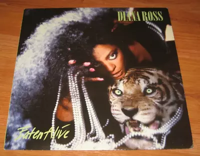 Diana Ross - Eaten Alive Vinyl Lp + Inner Credits Sleeve • £4.99