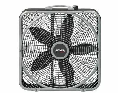 Lasko B20540 Power Plus Box Floor Fan - Gray • $39.99