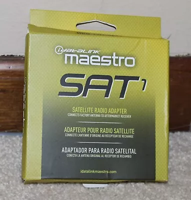 IDATALINK Maestro HRN-ANT-SAT1 Satellite Radio Adapter • $12.99