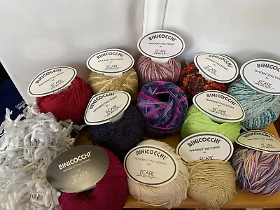 Various Balls Of Binicocchi Handknitting Yarn ~ You Choose~ See Description  • $4.49