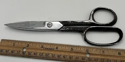 Vintage Clauss Fremont Ohio 4268 Scissors Black/Nickel Finish • $11.99