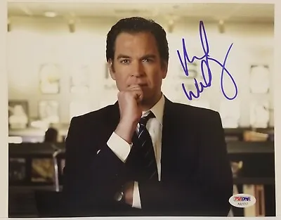 Michael Weatherly Signed NCIS 8x10 Photo PSA/DNA COA  • $139.99