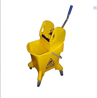 25 Litre Yellow Kentucky Mop Bucket - Free Delivery! • £41.99