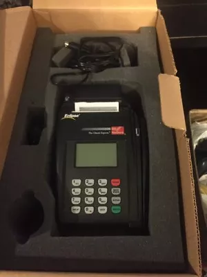 TeleCheck VeriFone Quartet Eclipse Credit Card Terminal • $29.99