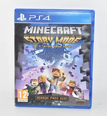 Minecraft Story Mode A Telltale Game Series PS4 Playstation 4 2015 Video Game • £13.49