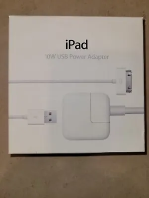 Apple IPad 10W USB Power Adapter/charger/sync 30 Pin MC359LL/A Model A1357New • $19.99