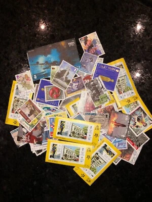 £0.99 • Buy CHANNEL ISLAND KILOWARE - ISLE OF MAN, GUERNSEY AND ALDERNEY X 100 STAMPS