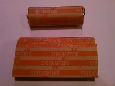 2000 - Quarters Flat Coin Wrappers Pop Open Tubes 25c Twenty Five Holder Cent • $35.99