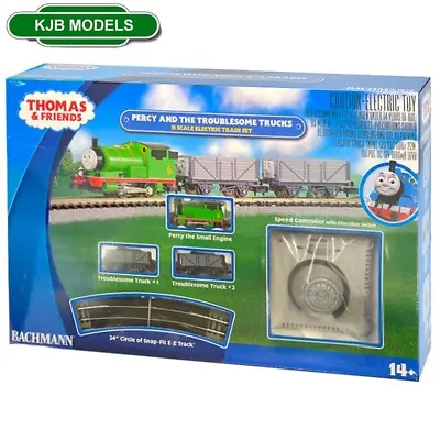 N Gauge Bachmann 24030 Percy & The Troublesome Truck Train Set -Thomas & Friends • $373.28