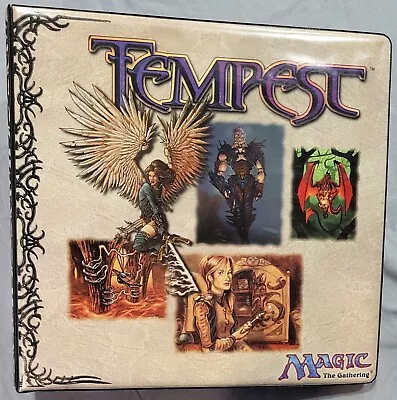 Magic The Gathering (MTG) Tempest 3-ring Binder (1997) • $100