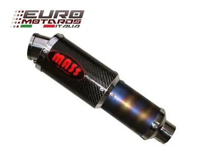MassMoto Exhaust Silencer M1 MotoGP Style Carbon  For Kawasaki ZX6R 2007-2008 • $520.43