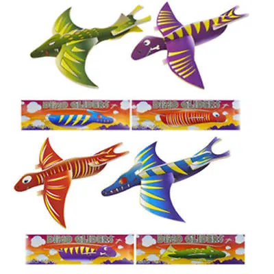 Dinosaur Flying Plane Glider Boys Party Bag Stocking Filler Toys Pinata Prizes • £4.29