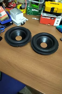 £30 • Buy Subwoofer Parts Not DD, Sundown,(PAIR OF CONES) 6.5  Spl Cone With High Surround