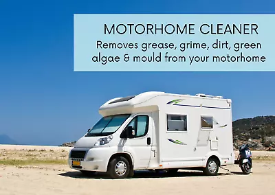 Motorhome Cleaner Heavy Duty Removes Green Algae Mould & Mildew - Makes 5L • £9.25