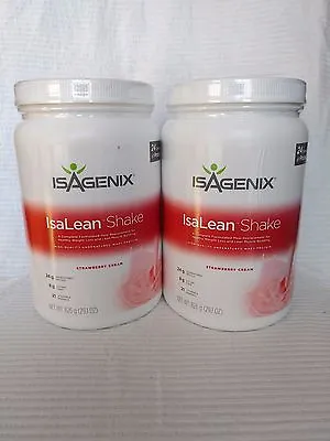 2x Isagenix Strawberry Isalean Nutritional Protein Shake Meal Replacement • $167.30