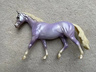 Breyer Peter Stone Horse Precious Series “Amethyst” Barney Purple Pony Decorator • $143.32