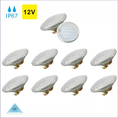 10 Pack Par36 LED Landscape LightAC/DC12V12 WattsWaterproofFloodLampBulb • $126.10