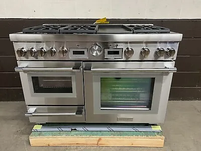 Thermador PRD48WDSGU 48  Range Dual Fuel PRO Grand 6 Burner  Griddle + Steam (3) • $13900