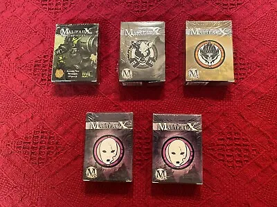 Malifaux Arsenal Deck Packs - Gremlin Ten Thunders Neverborn - Lot Of 5 • $24.99