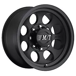 17x9 Mickey Thompson Classic III Black Matte Black Wheels 8x6.5 (0mm) Set Of 4 • $1303.64