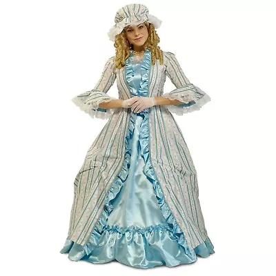 Womens Adult Grand Heritage MARTHA WASHINGTON Costume American First Lady S:M • $84.78