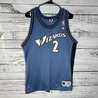 Vintage Champion Washington Wizards Mitch Richmond #2 NBA Jersey Mens Large (44) • $49.99