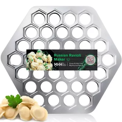 Russian Ravioli Maker Dumplings Mold - Pelmeni Metal Mold - Siberian Pelmeni • $21.20