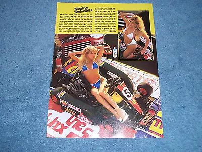 1989 Kali Kart Vintage Article And Sexy Bikini Model Go-Kart • $16.86