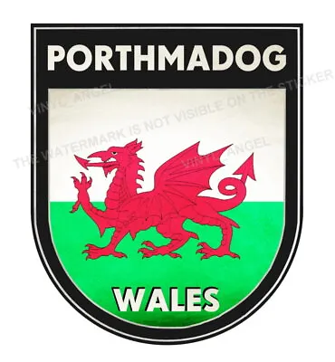 £3 • Buy PORTHMADOG Wales Vinyl Sticker Decal Trophy Souvenir #2168