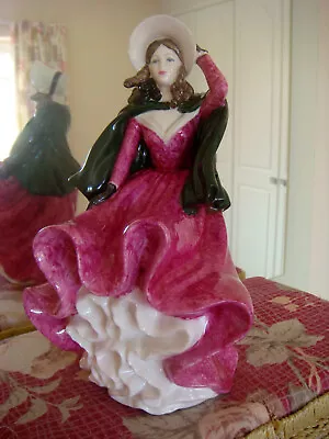 Coalport Figurine-winter's Morn-ladies Of Fashion-made In England • £25