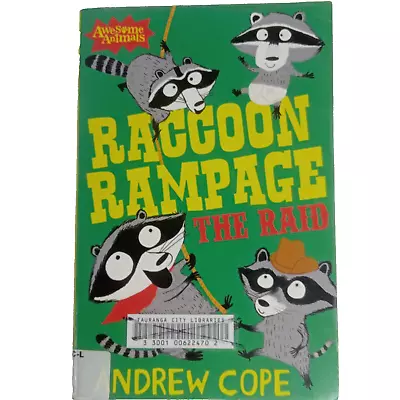Awesome Animals - Raccoon Rampage - The Raid By Andrew Cope Nadia Shireen • $9.64