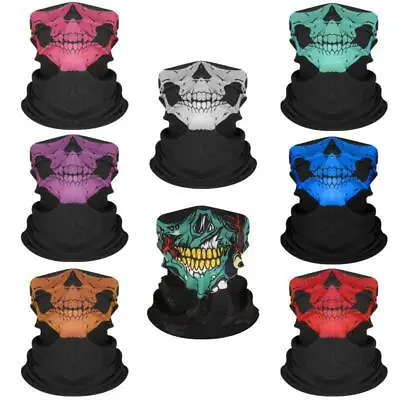 1PC Ghost Biker SKULL FACE MASK Motorcycle Ski Balaclava Hood CS Sport Helmet • $4.99