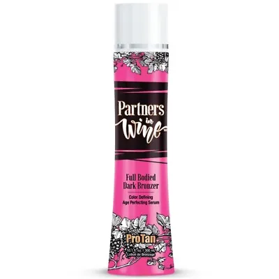 £12.99 • Buy Pro Tan Partners In Wine Full Bodied Dark Bronzer Sunbed Tanning Lotion Cream