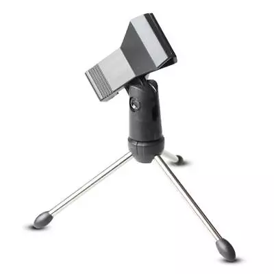 Adjustable Metal Tripod Desktop Table Mic Microphone  Holder Stand • £7.48