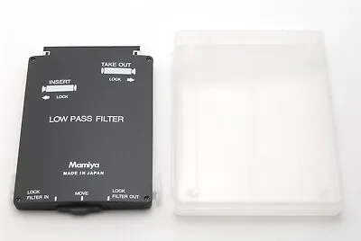 Unused Mamiya ZD Low Pass Filter YC301 For ZD Digital Camera From Japan • $59.99