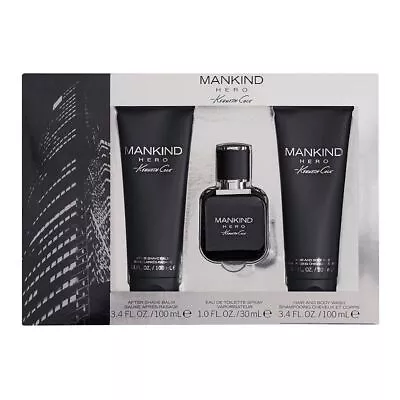 Kenneth Cole Mankind Hero Men's Cologne 3 Piece Gift Set  Slight Wear • $24.99