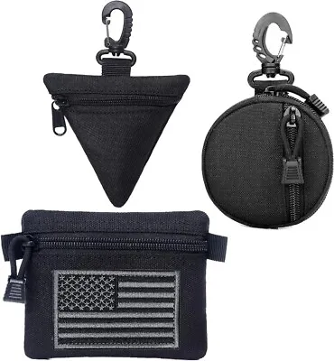 Tactical Wallet Pocket Accessory Bag Portable Mini Coin Bag Key Holder Waist Bag • $8.26