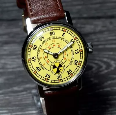 Pobeda Mens Military Watch Soviet Wrist Watch Mechanical Russian USSR Wristwatch • $80