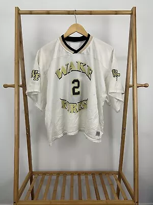VTG Wake Forest University Demon Deacons Team Issued Lacrosse Game Jersey 27x22 • $134.96
