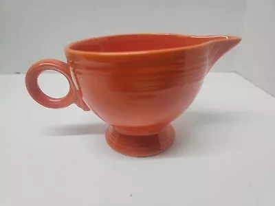 Radioactive Red Fiesta Creamer  USA HLC Vintage Homer Laughlin Fiestaware • $14.99