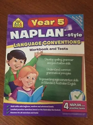 Year 5. Naplan Style. Language Conventions • $12