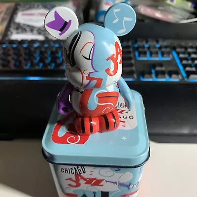 DISNEY VINYLMATION 3“ Tin Chicago Jazz Disney Store Exclusive Music • $7