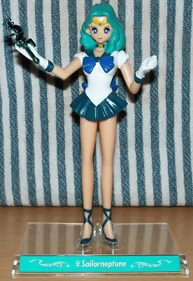 Sailor Moon S 1994 Bandai Petit Soldier Sailor Neptune With Wand And Stand • £42.76