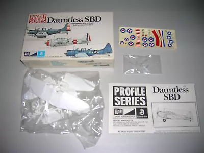 Vintage Mpc Profile Series 1/72 Scale Sbd Dauntless Sealed Parts 100% Complete • $15