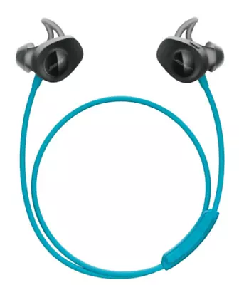 Bose SoundSport Wireless In-Ear Bluetooth Headphones Sweat-Resistant Aqua Blue • $49