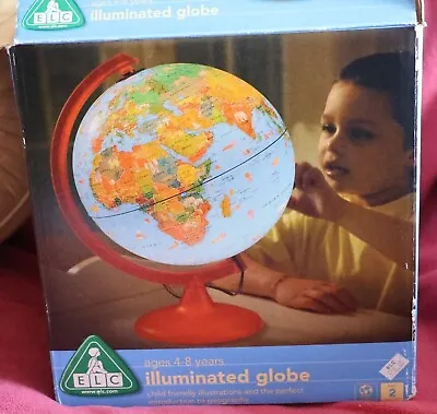 Early Learning Illuminated Globe In Its Original Box • £8.49