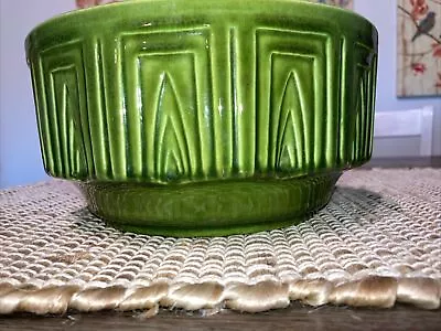 Vintage Haeger Green Planter/Flower Pot 157 USA 8  • $29.99