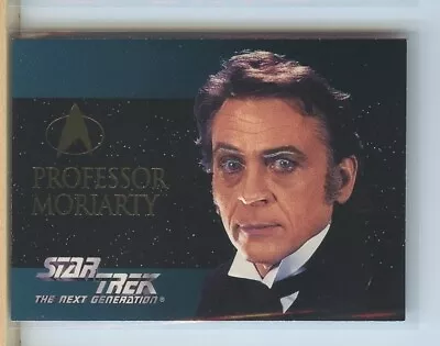 £4.85 • Buy 1994-99 Star Trek TNG Embossed Characters #S12 PROFESSOR MORIARTY {Daniel Davis}